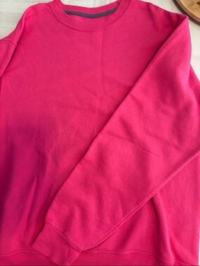 Fruit of the Loom Hot Pink Crewneck Sweatshirt
